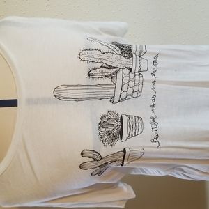 Brand New Without Tags Succulents Tee